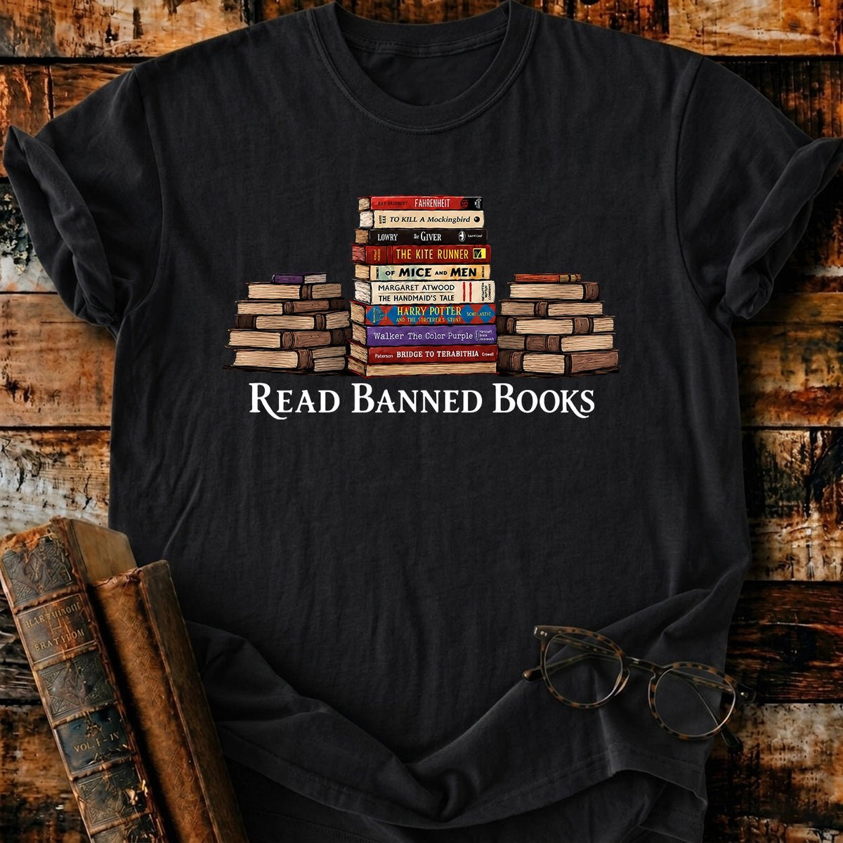 Read Banned Books T-Shirt - BookMuseClub