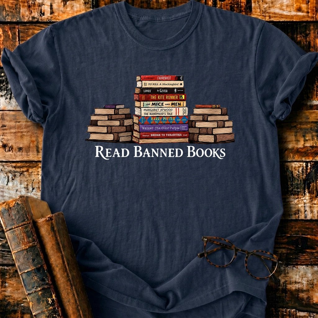 Read Banned Books T-Shirt - BookMuseClub