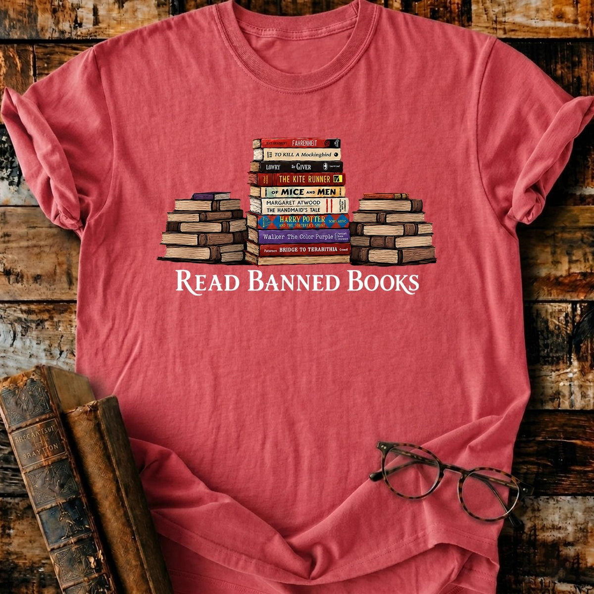 Read Banned Books T-Shirt - BookMuseClub