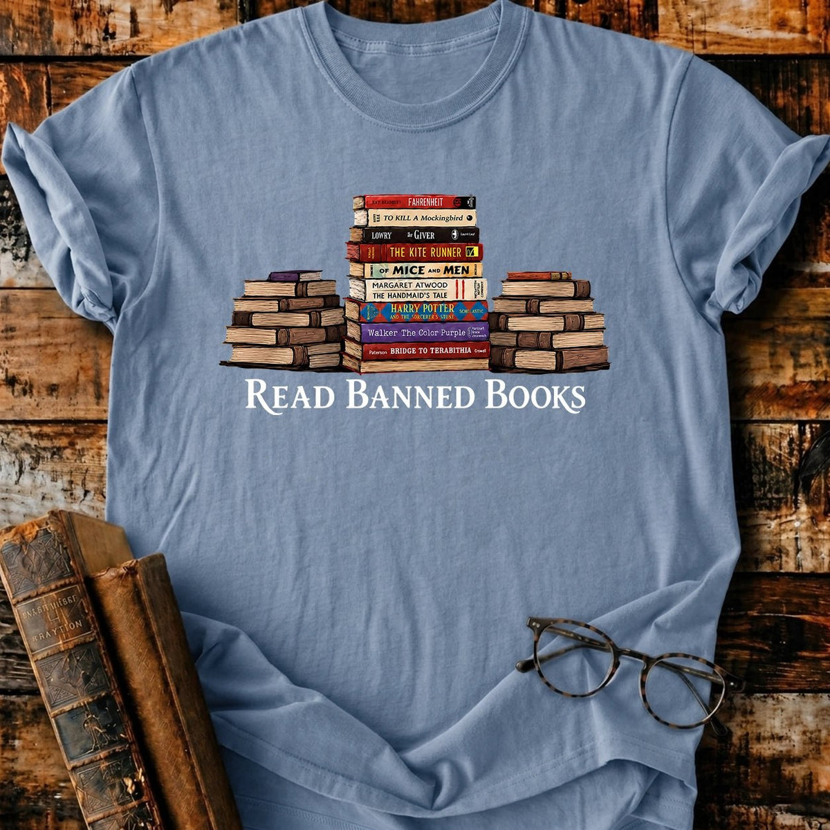 Read Banned Books T-Shirt - BookMuseClub