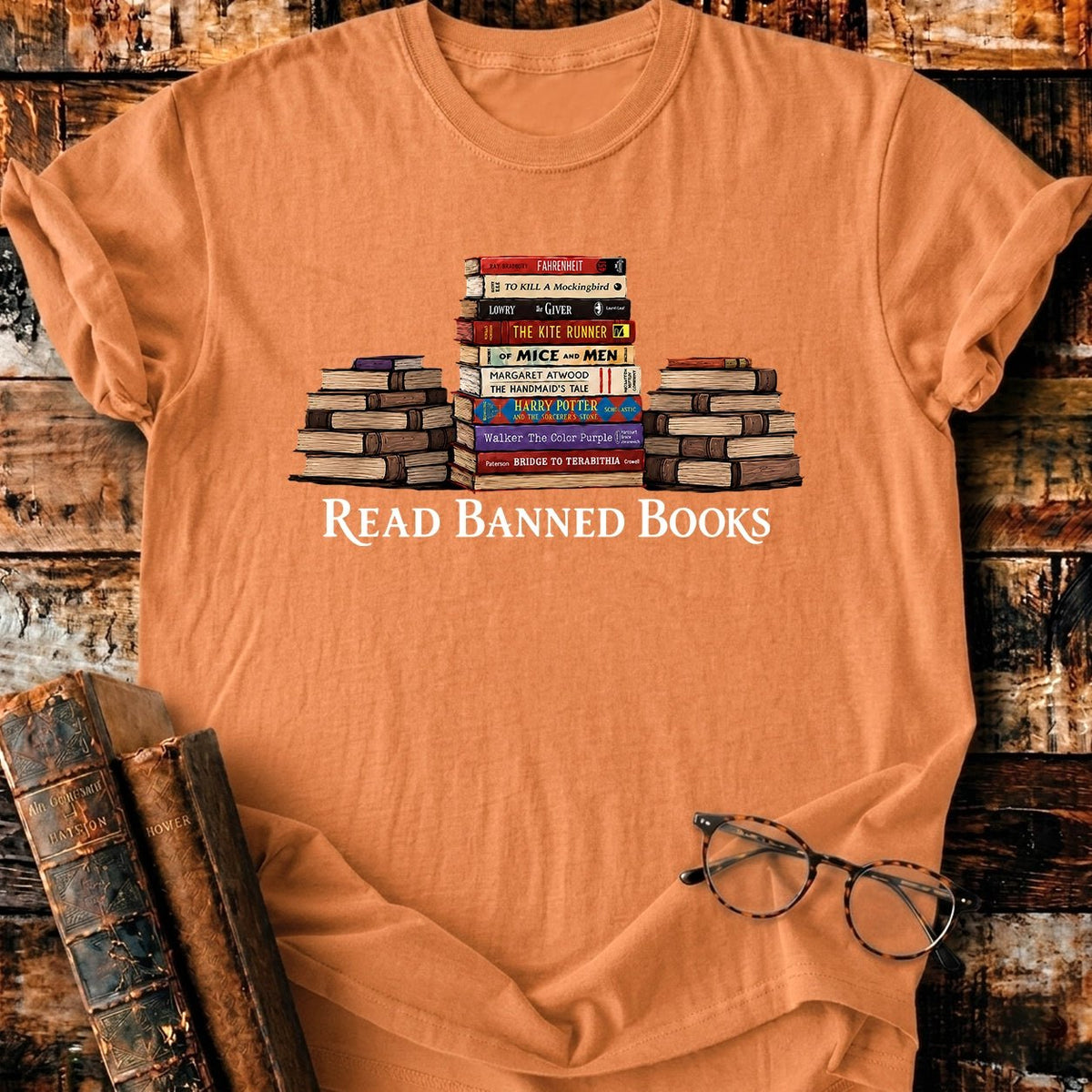Read Banned Books T-Shirt - BookMuseClub