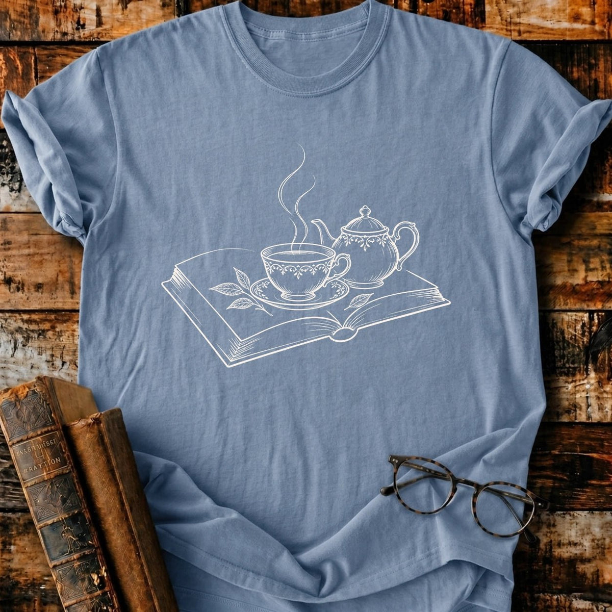 Reading Life T-Shirt - BookMuseClub