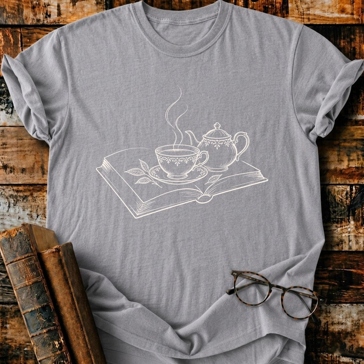Reading Life T-Shirt - BookMuseClub