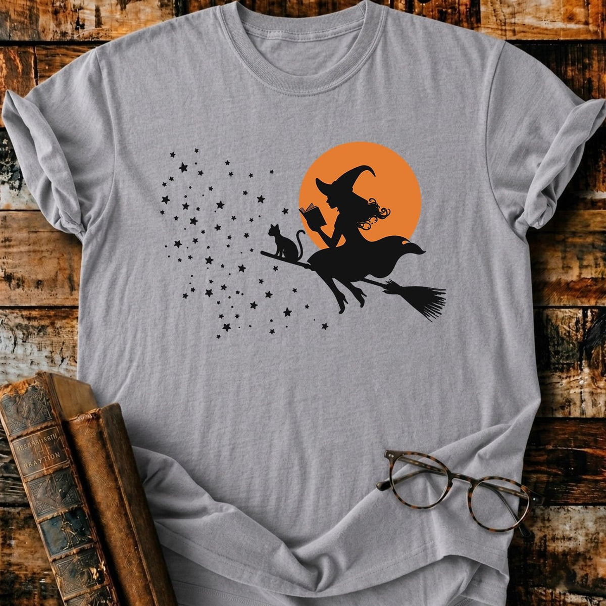 Reading On The Go T-Shirt - BookMuseClub