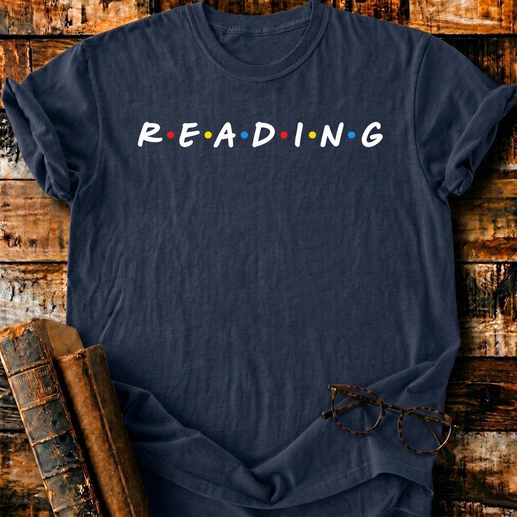 R.E.A.D.I.N.G T-Shirt - BookMuseClub