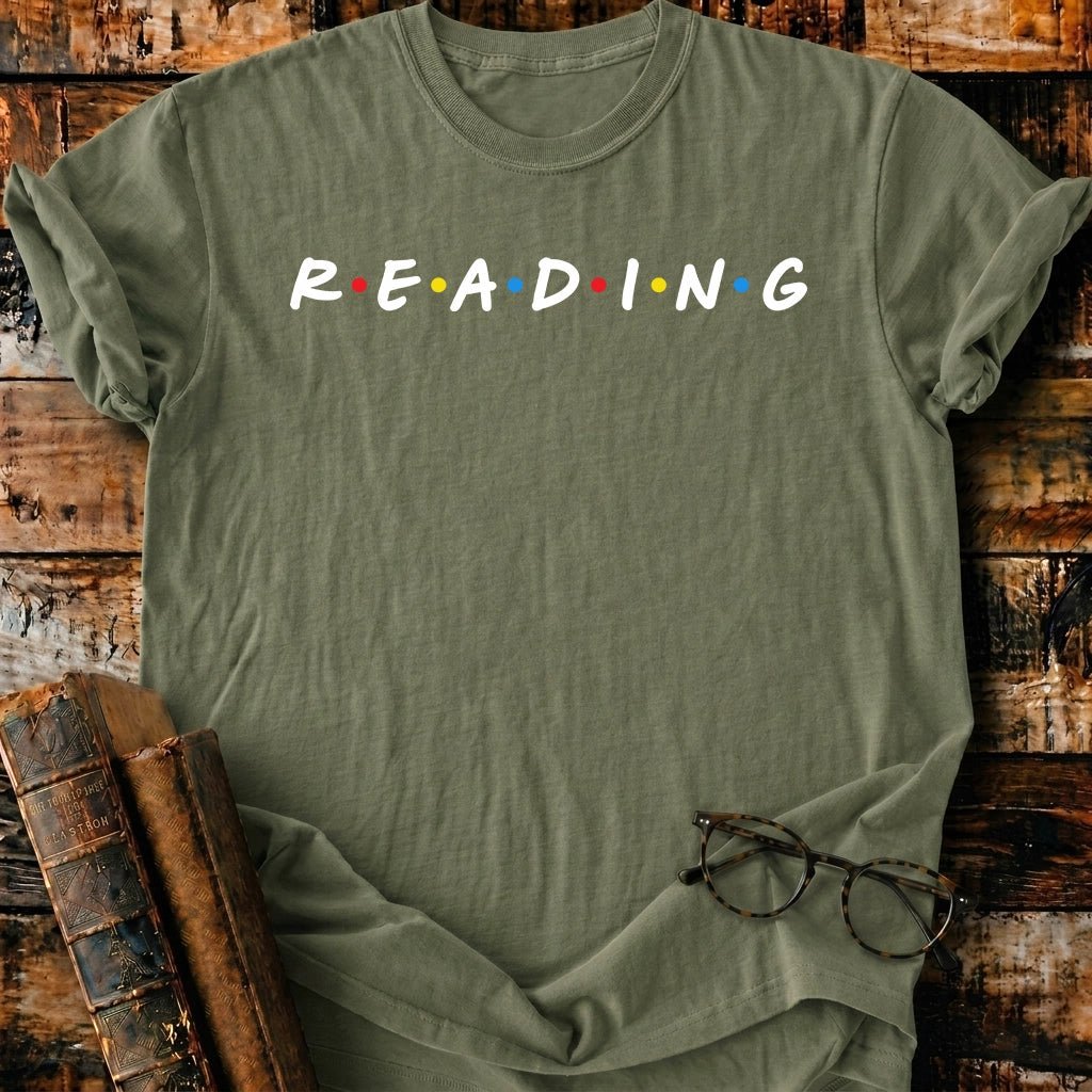 R.E.A.D.I.N.G T-Shirt - BookMuseClub