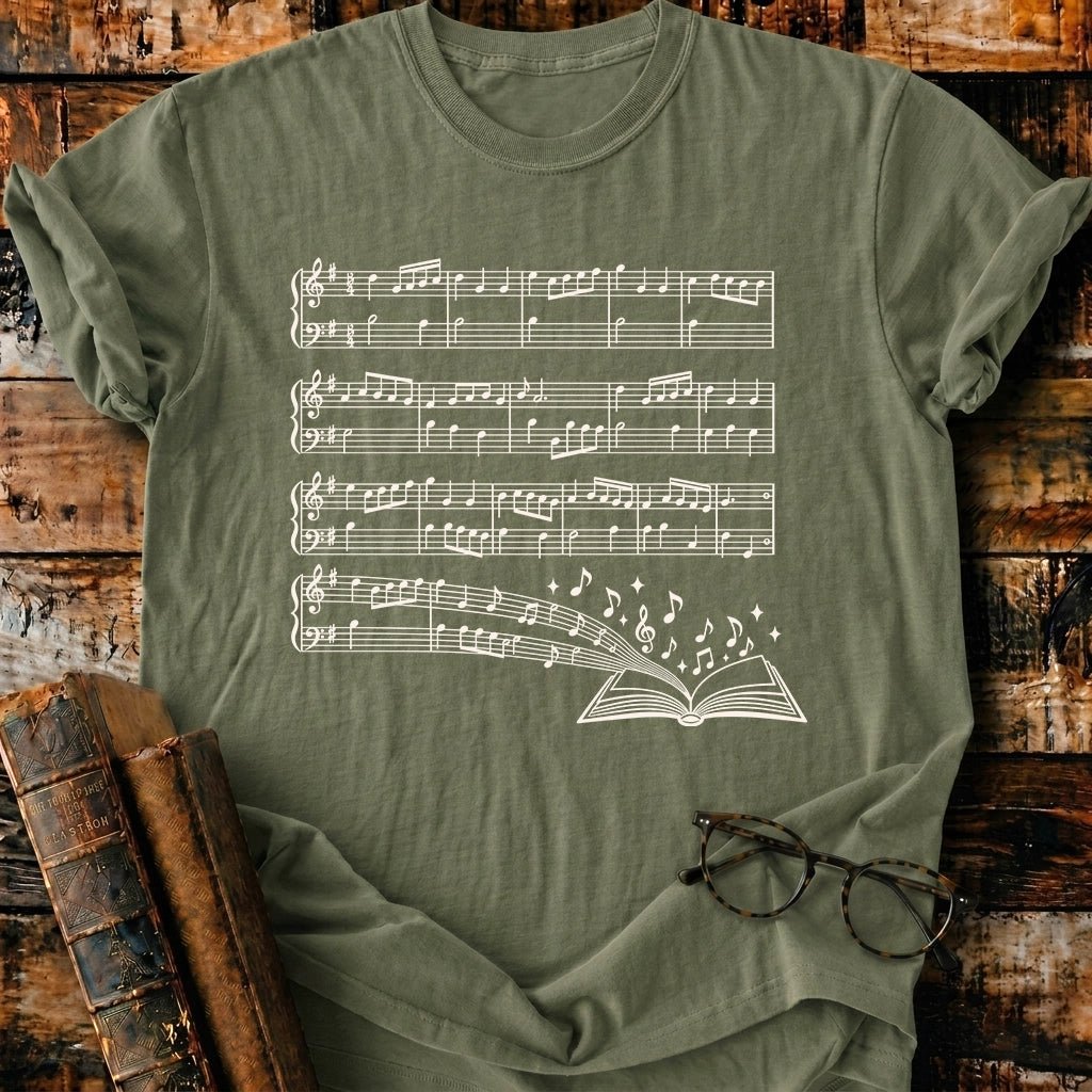 Sound Of Book T-Shirt - BookMuseClub