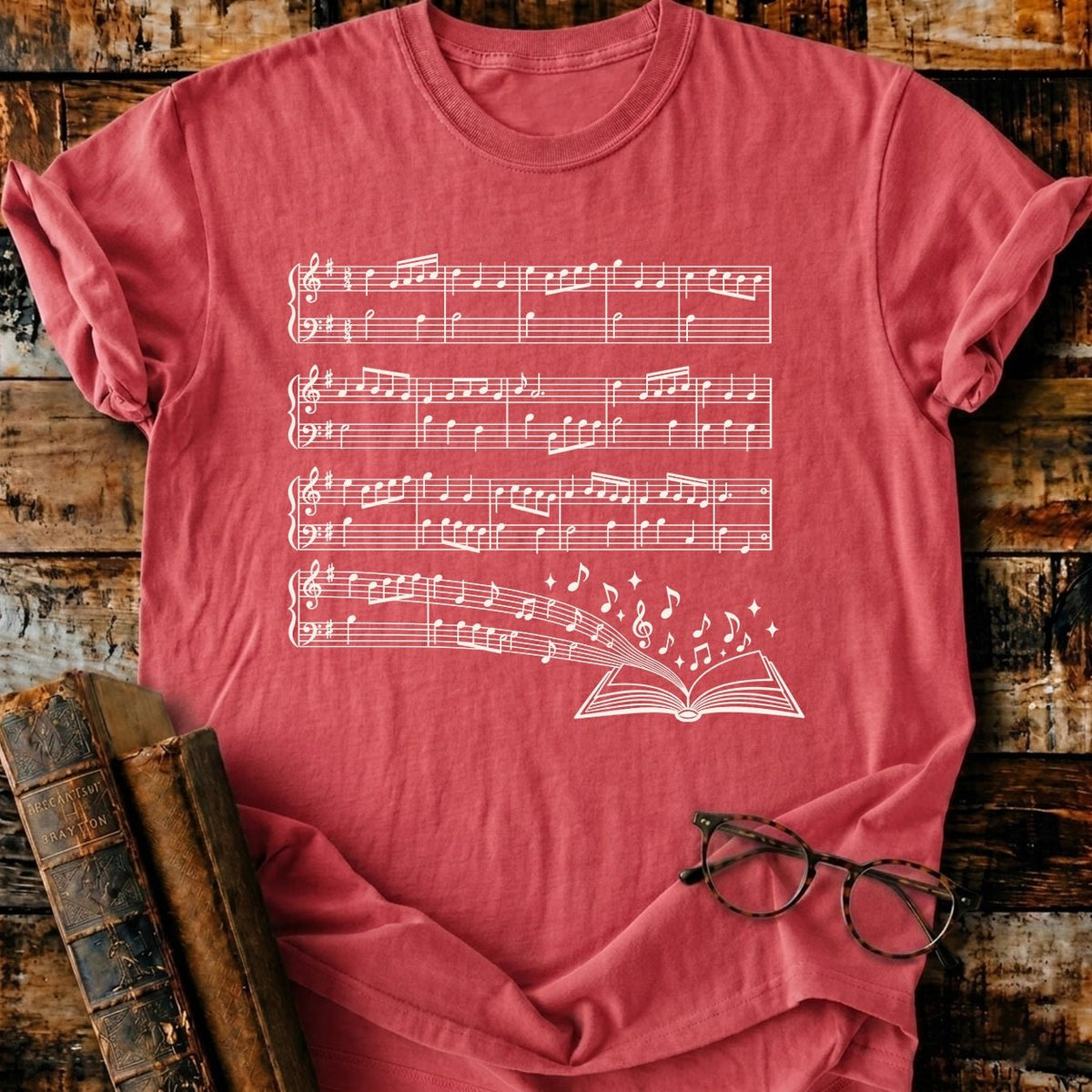 Sound Of Book T-Shirt - BookMuseClub