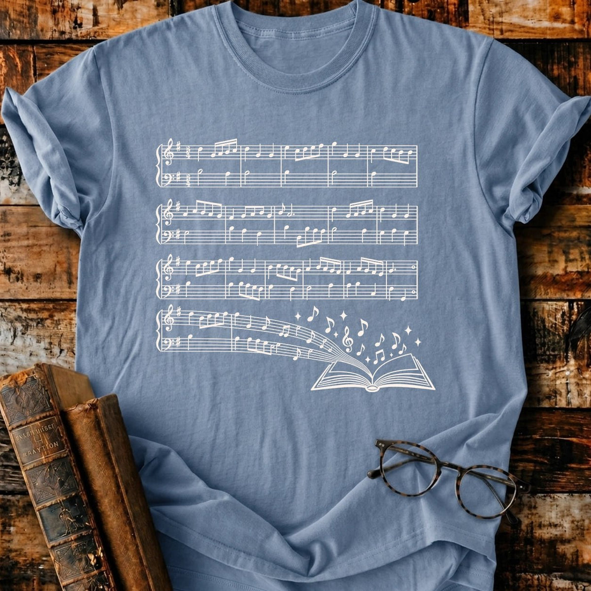 Sound Of Book T-Shirt - BookMuseClub