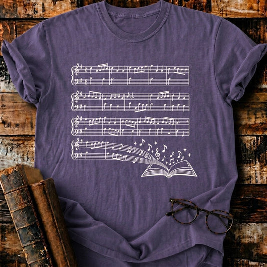 Sound Of Book T-Shirt - BookMuseClub