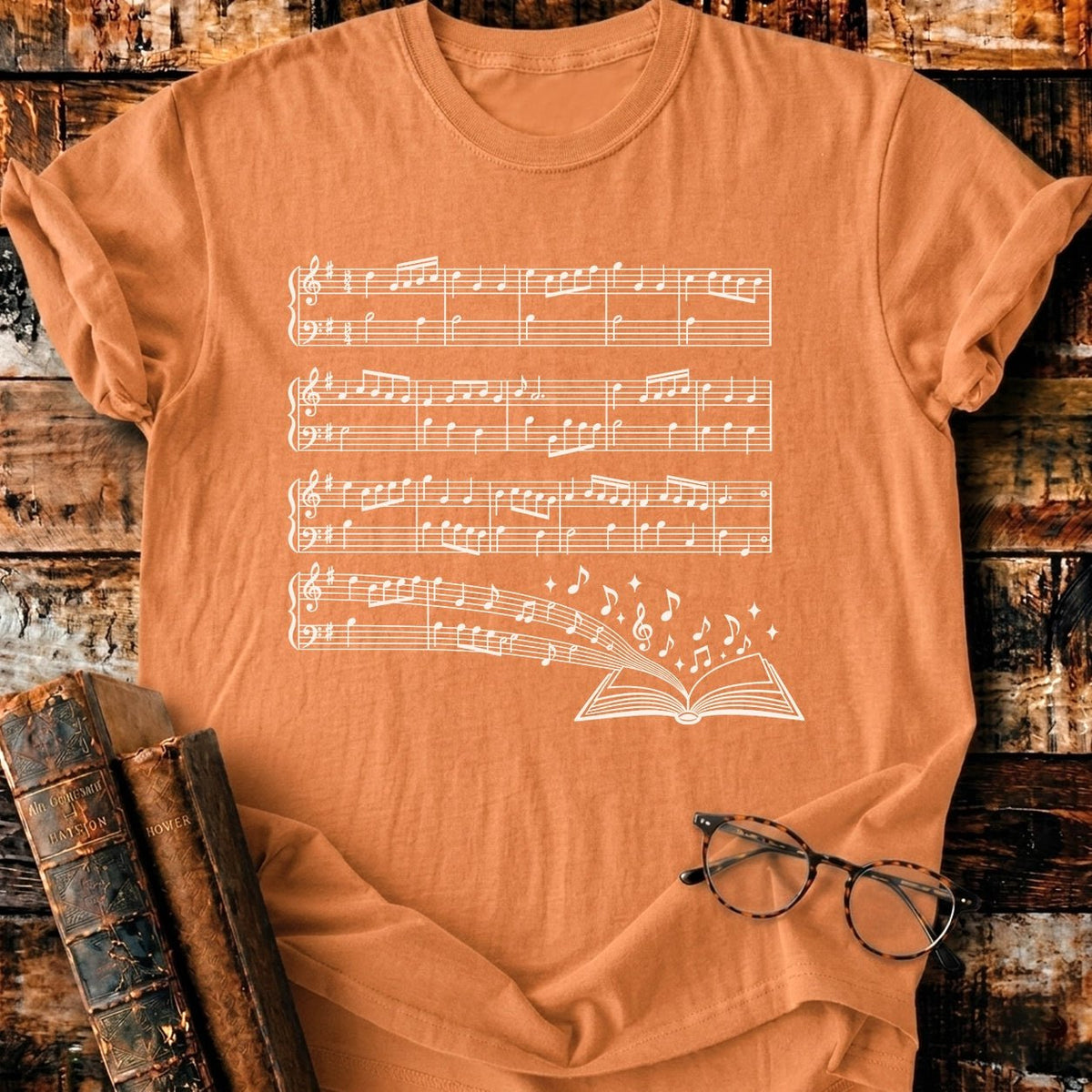 Sound Of Book T-Shirt - BookMuseClub