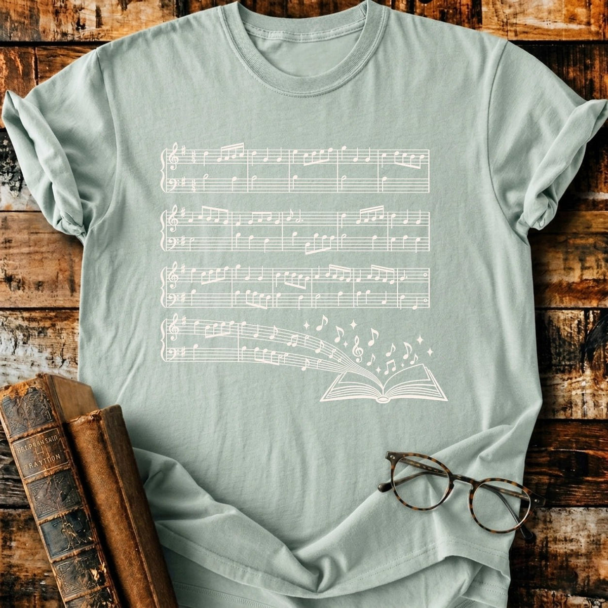 Sound Of Book T-Shirt - BookMuseClub