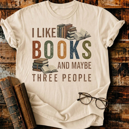Still Like Books T-Shirt - BookMuseClub