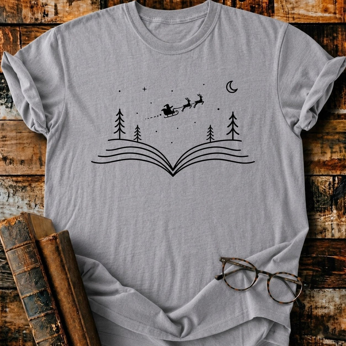 Storybook Christmas T-Shirt - BookMuseClub
