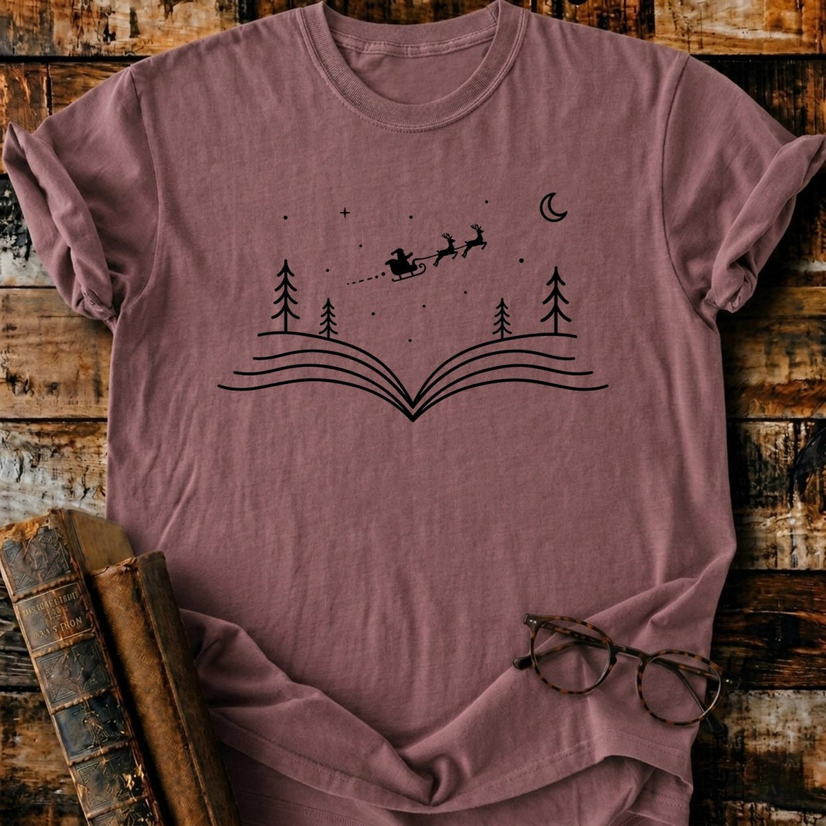 Storybook Christmas T-Shirt - BookMuseClub