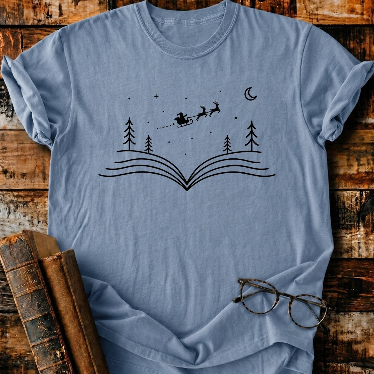 Storybook Christmas T-Shirt - BookMuseClub