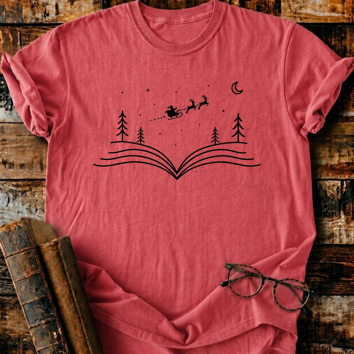 Storybook Christmas T-Shirt - BookMuseClub