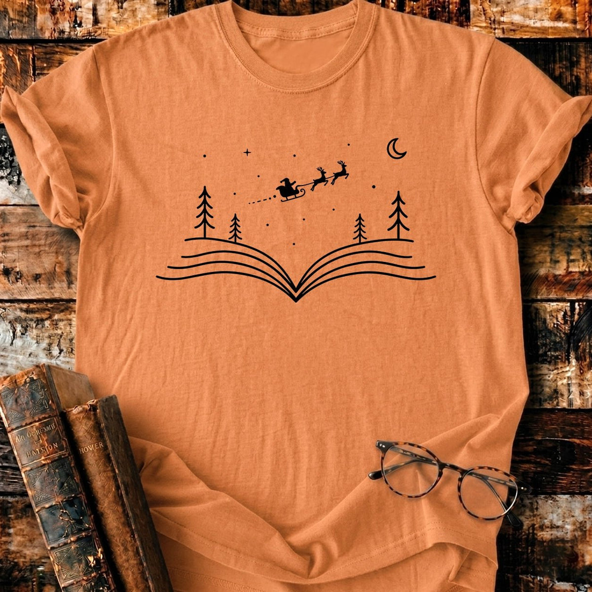 Storybook Christmas T-Shirt - BookMuseClub